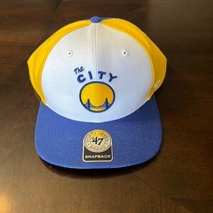Golden State Warriors 47 SnapBack hat NWT